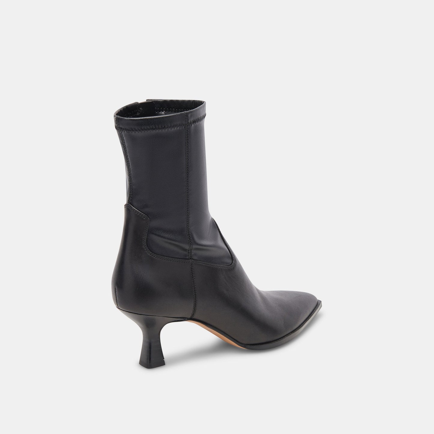 Arya Black Leather Boots - Dolce Vita