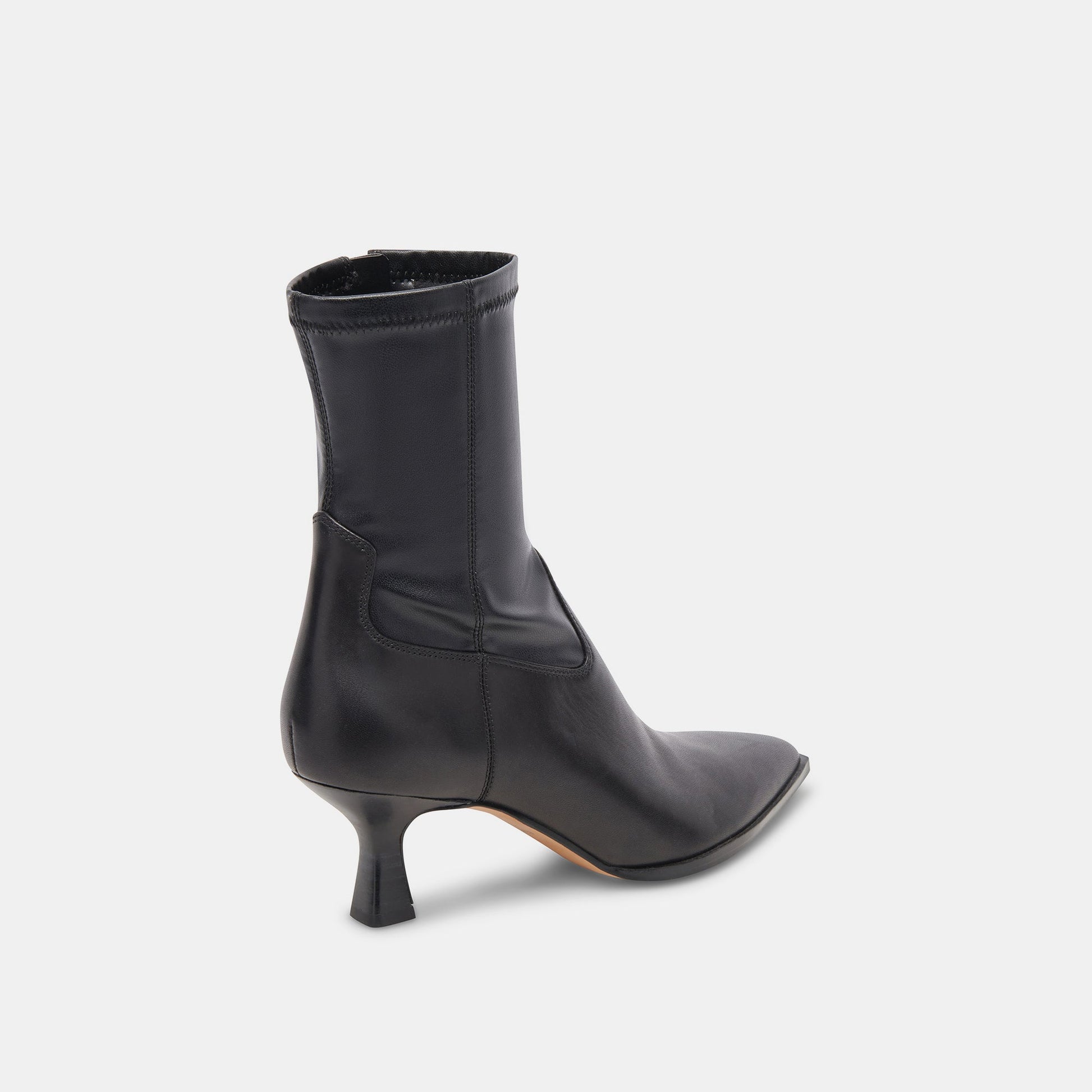 Arya Black Leather Boots - Dolce Vita