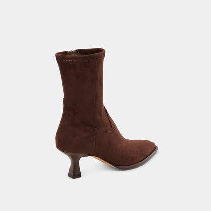 Arya Boots DK BROWN STELLA SUEDE - Dolce Vita