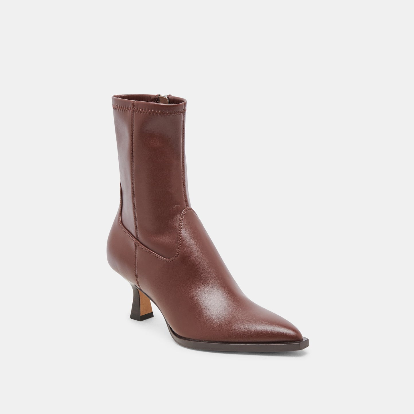Arya Boots CHOCOLATE LEATHER - Dolce Vita