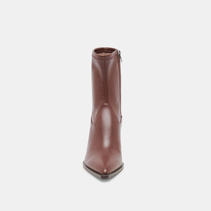 Arya Boots CHOCOLATE LEATHER - Dolce Vita