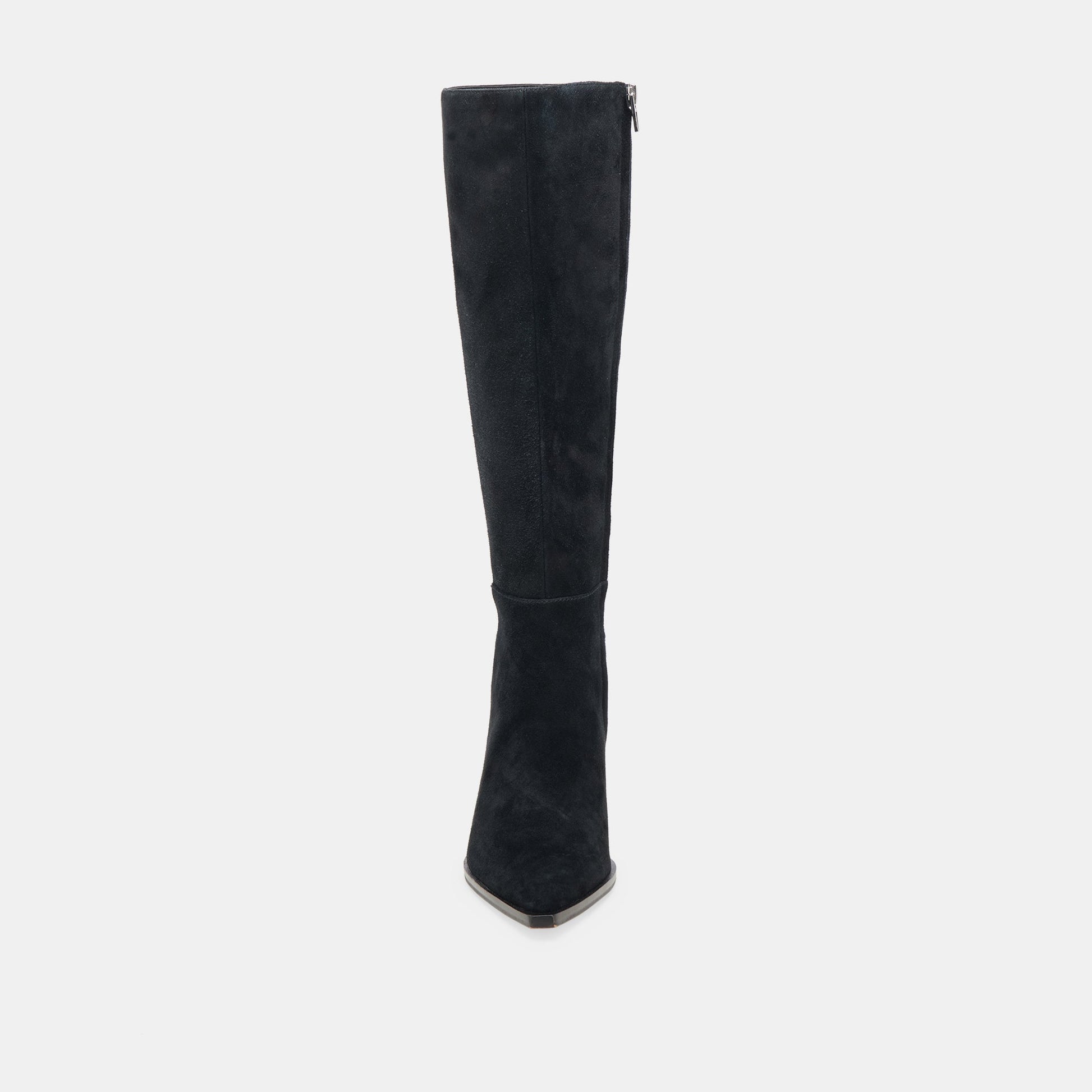 Auggie Boots ONYX SUEDE - Dolce Vita
