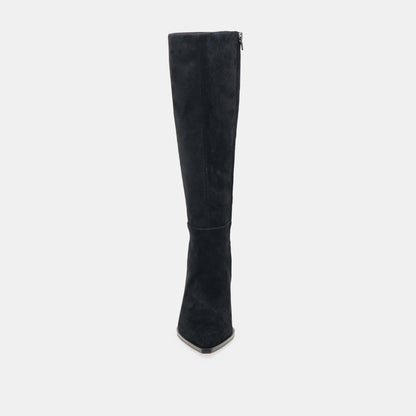 Auggie Boots ONYX SUEDE - Dolce Vita