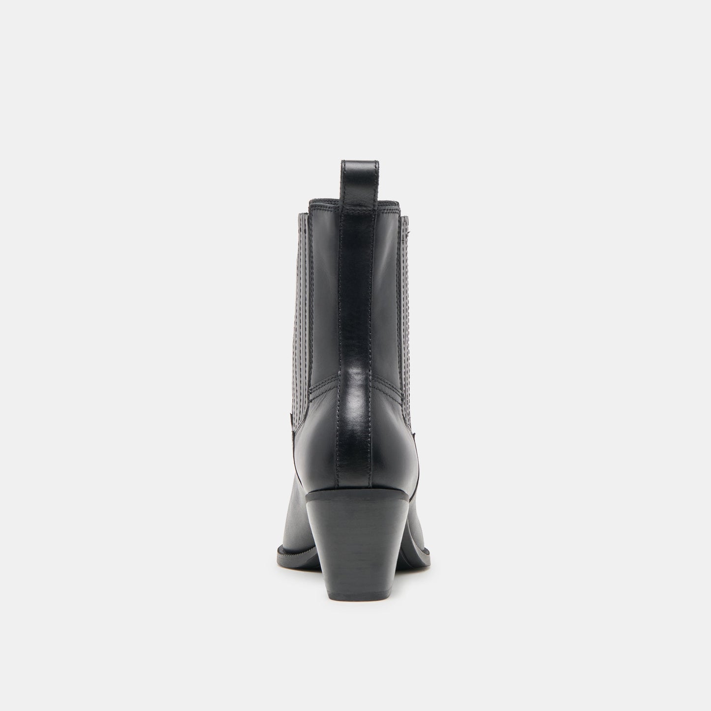 Slim Black Leather Booties - Dolce Vita