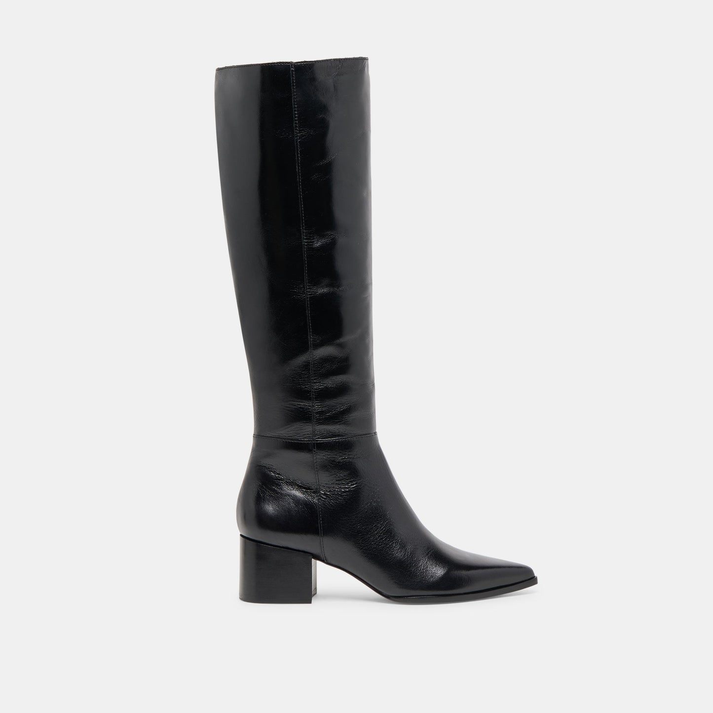 Kirson Black Leather Boots - Dolce Vita