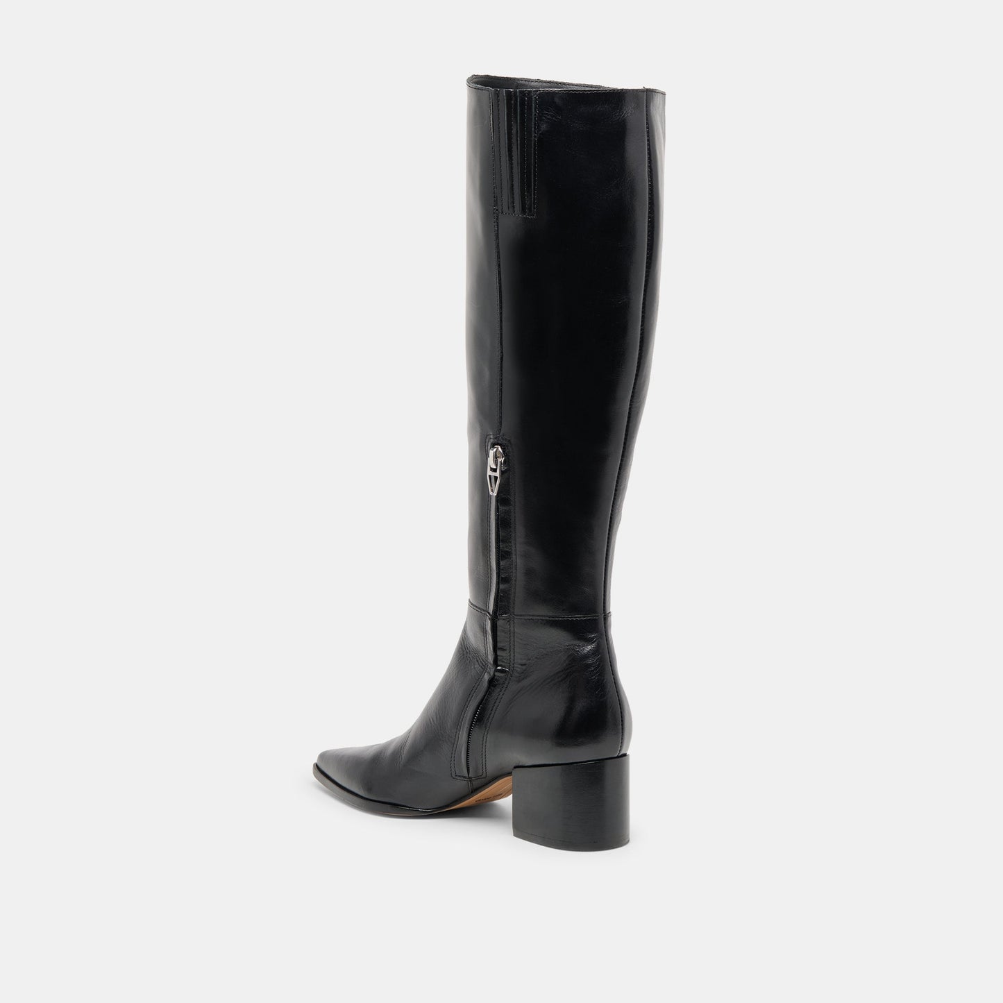 Kirson Black Leather Boots - Dolce Vita