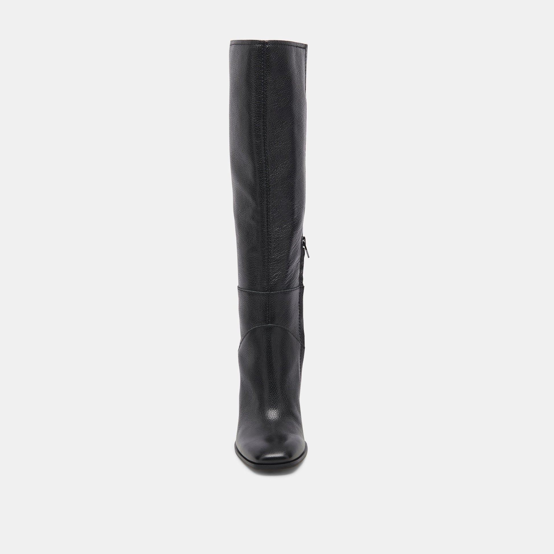 Fynn Boots Onyx Leather - Dolce Vita