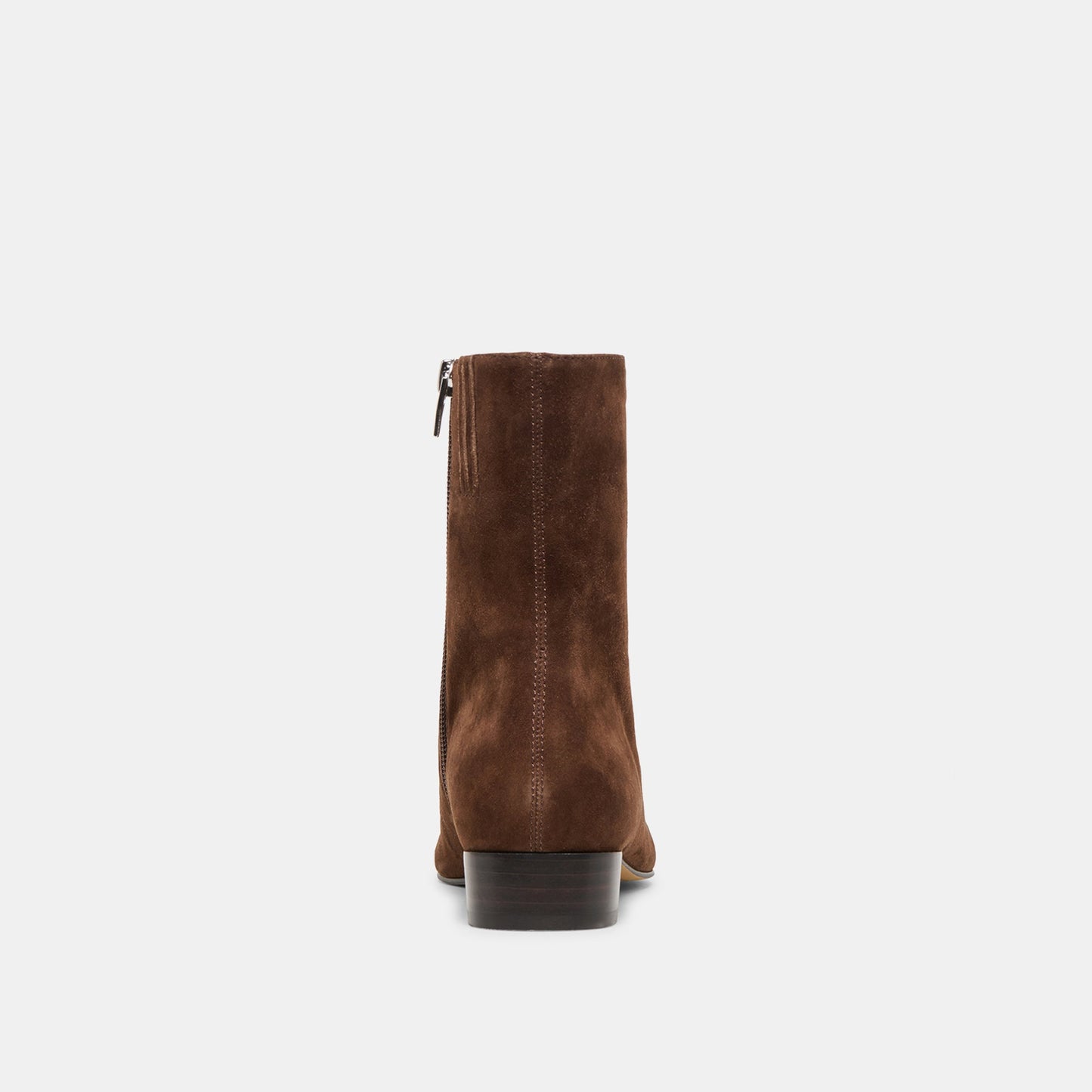 Tarine Dk Brown Nubuck Booties - Dolce Vita
