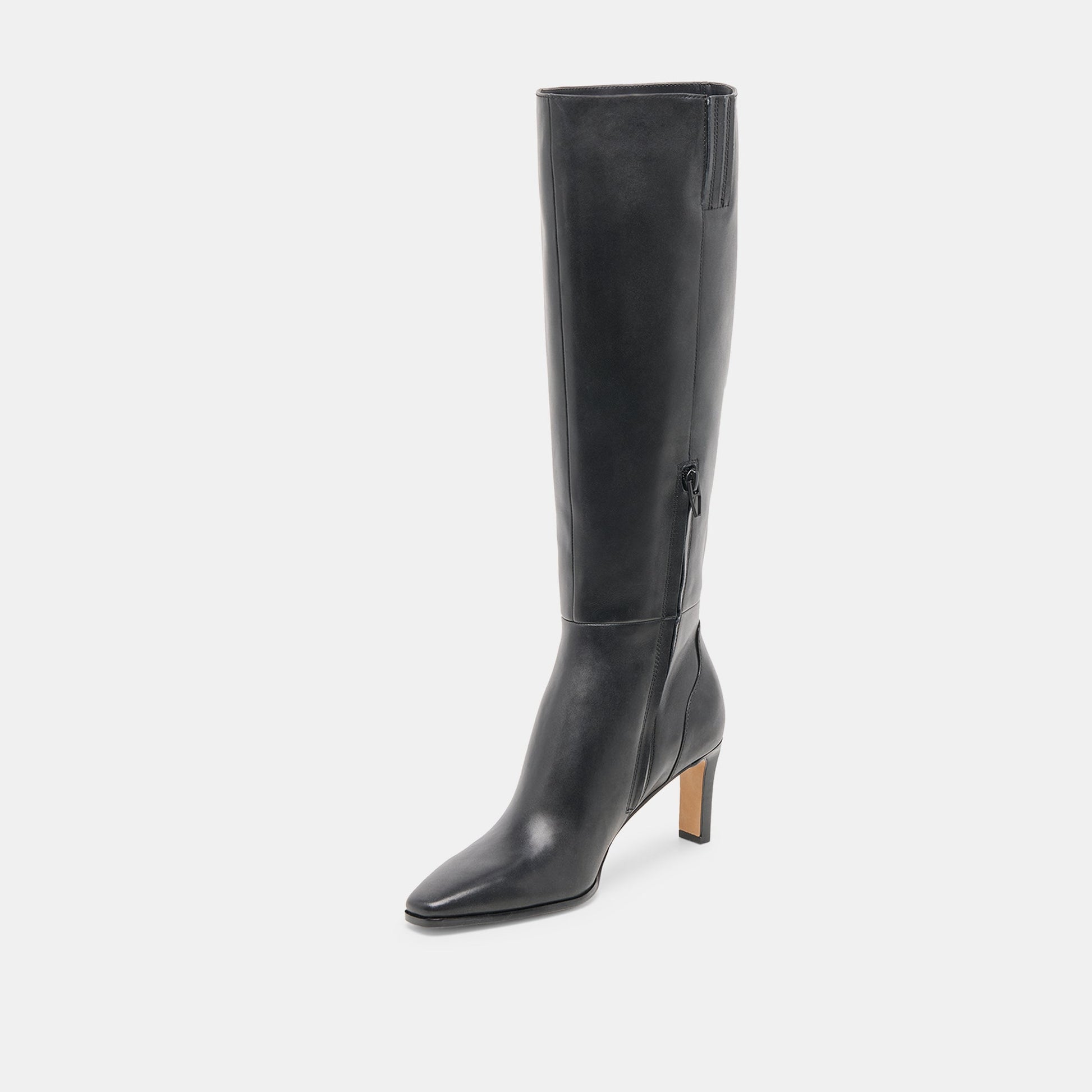 Emmi Black Leather Boots - Dolce Vita