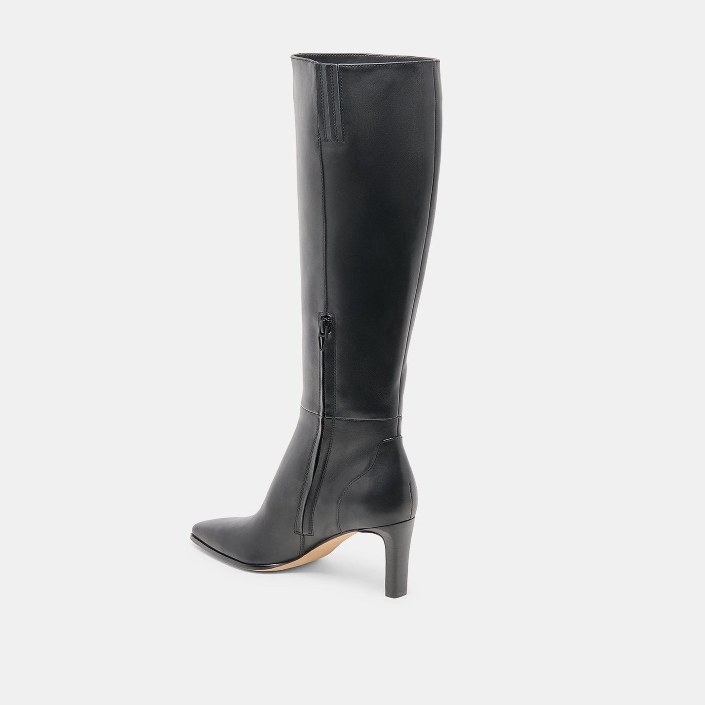 Emmi Black Leather Boots - Dolce Vita
