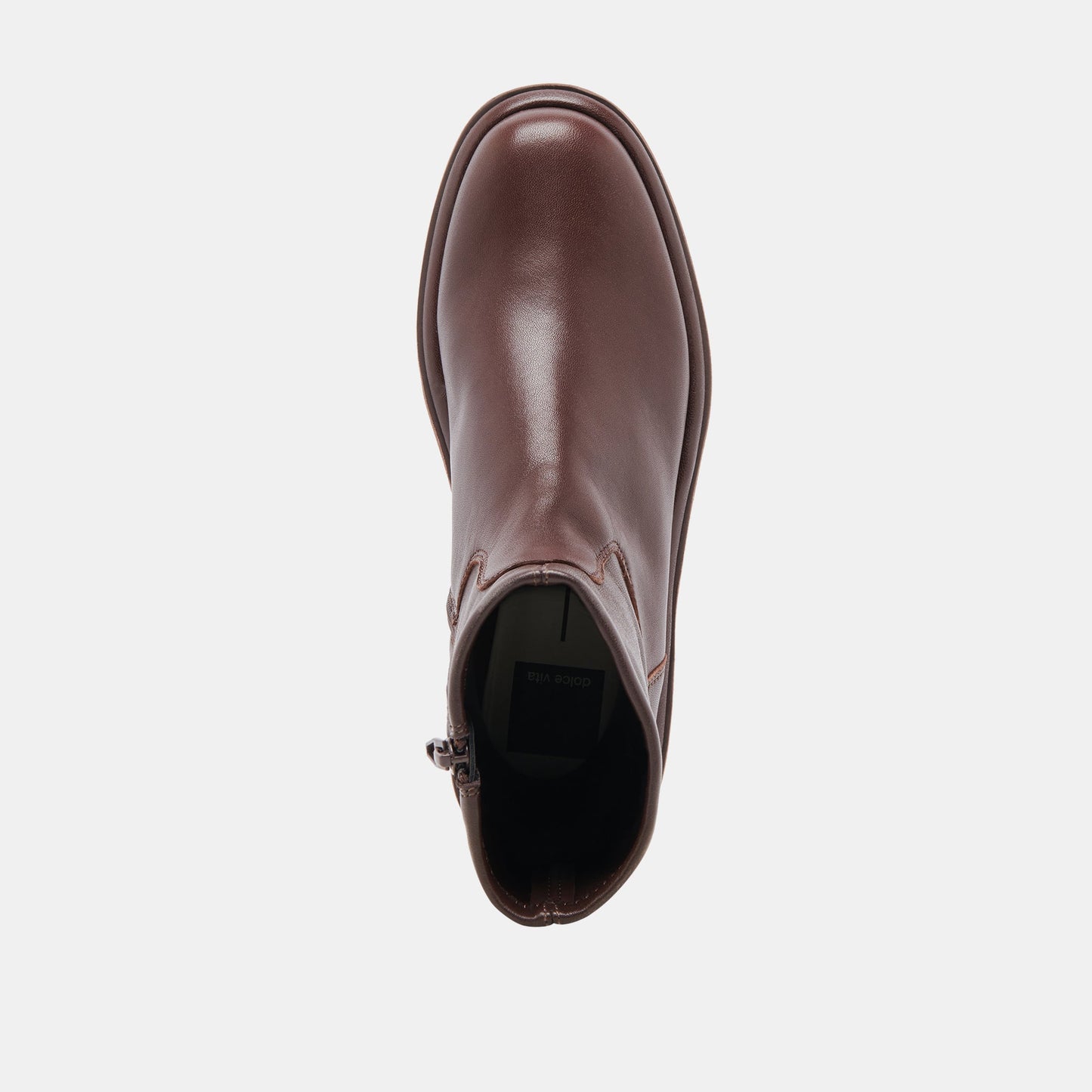 Simaya H2O Waterproof Mahogany Leather Boots - Dolce Vita