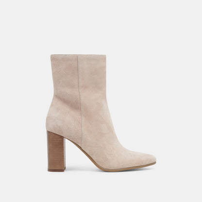 SUZY BOOTIES TAUPE SUEDE - Dolce Vita