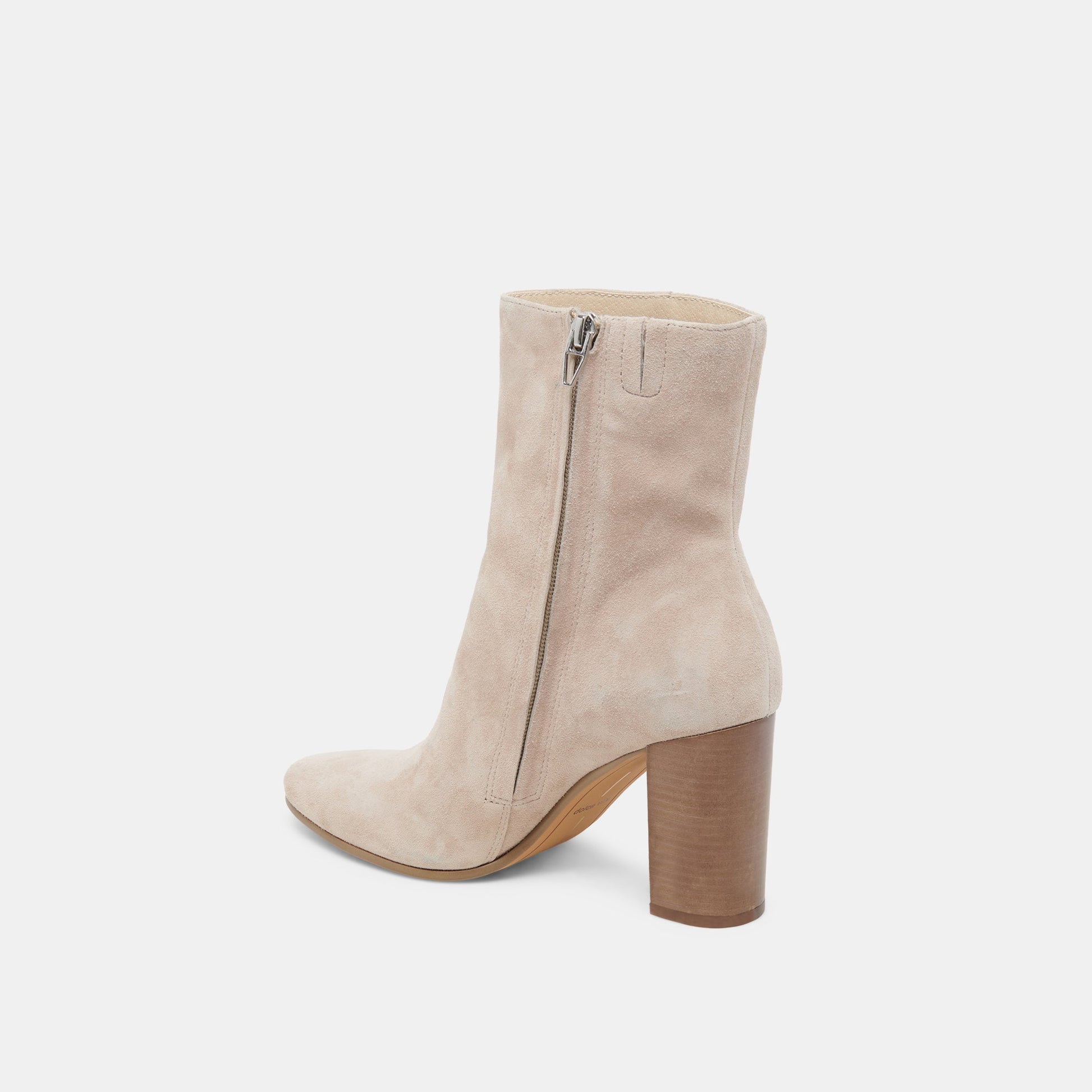 SUZY BOOTIES TAUPE SUEDE - Dolce Vita