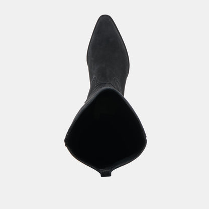 Virona H2O Waterproof Onyx Suede Boots - Dolce Vita