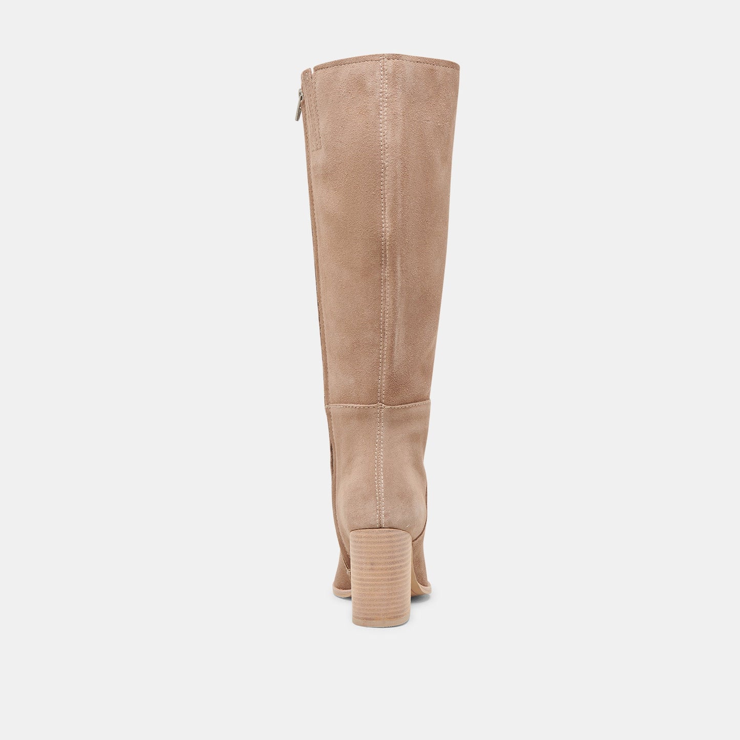 FYNN Wide Calf Boots Truffle Suede - Dolce Vita