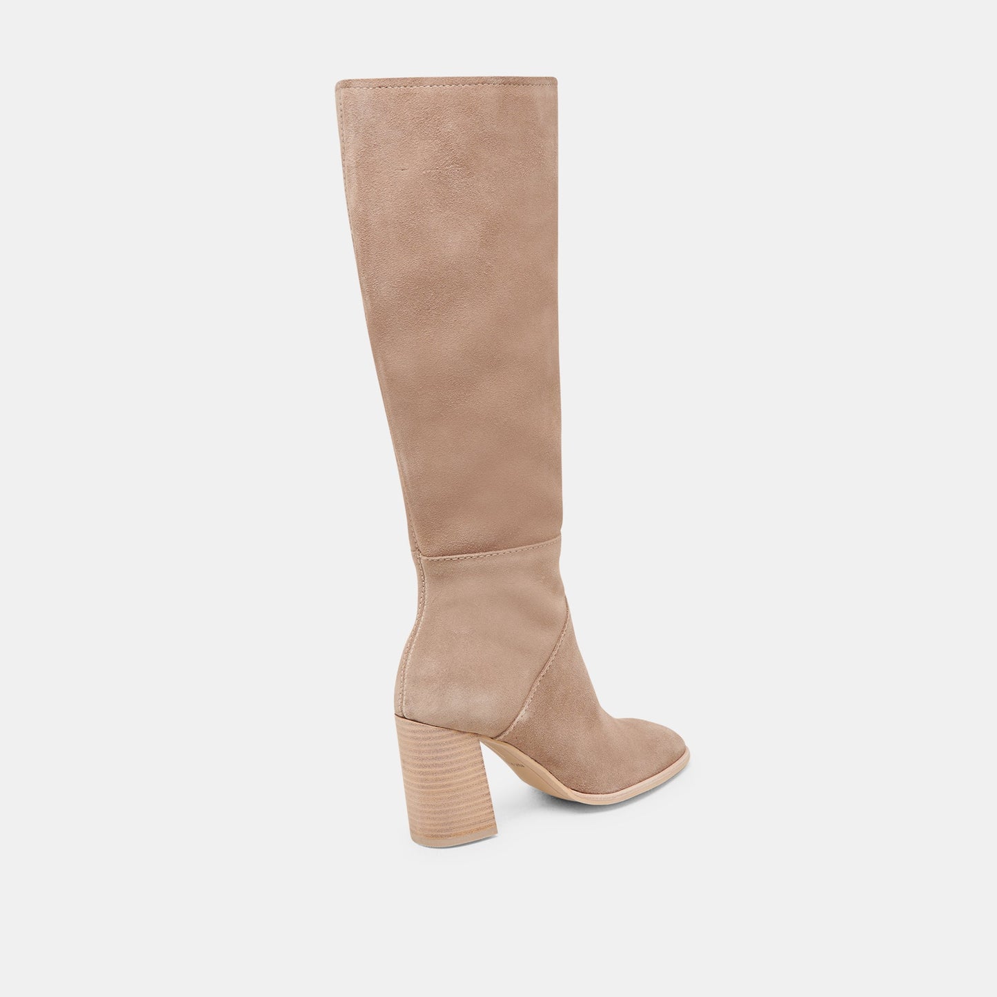 FYNN Wide Calf Boots Truffle Suede - Dolce Vita