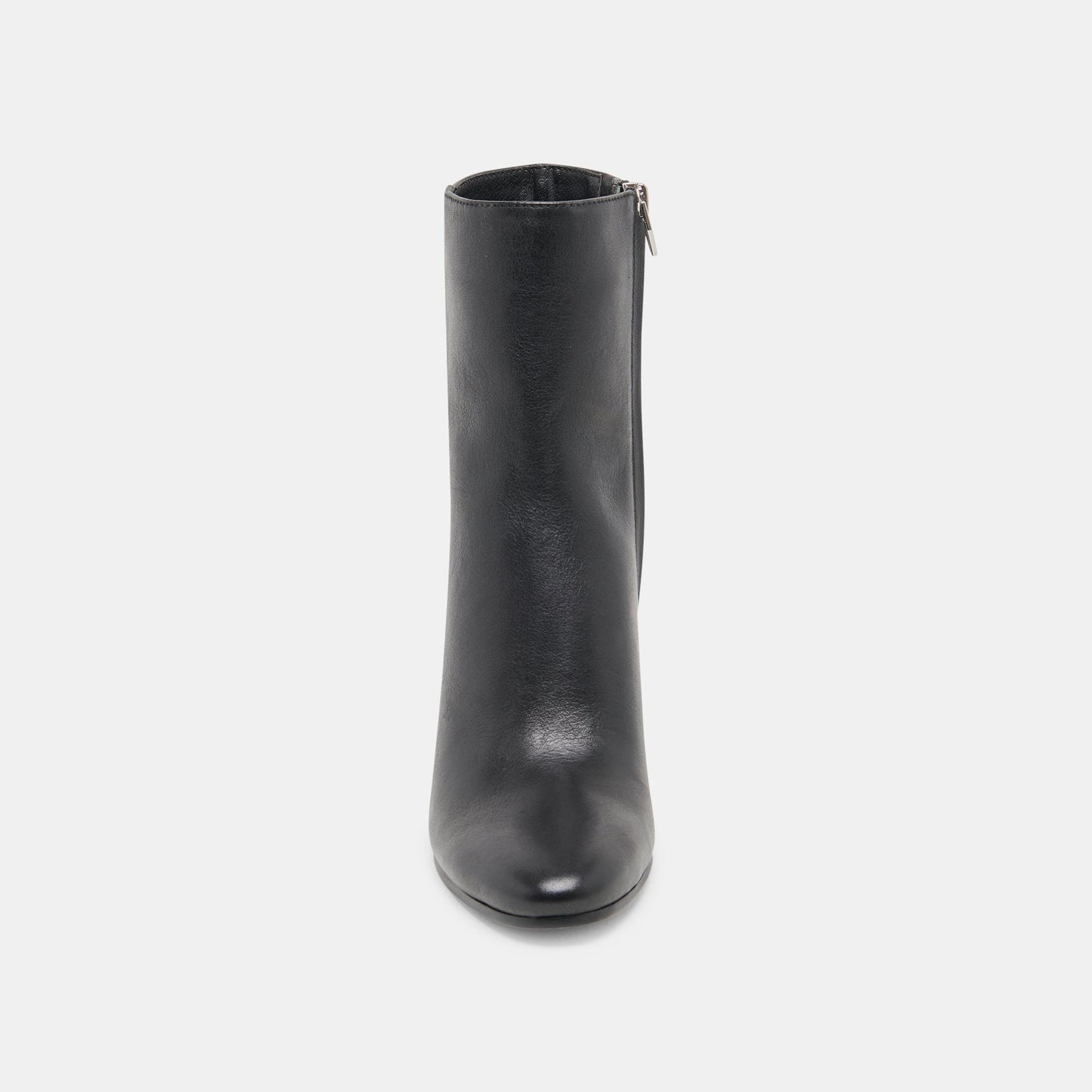 Suzy Wide Black Leather Booties - Dolce Vita