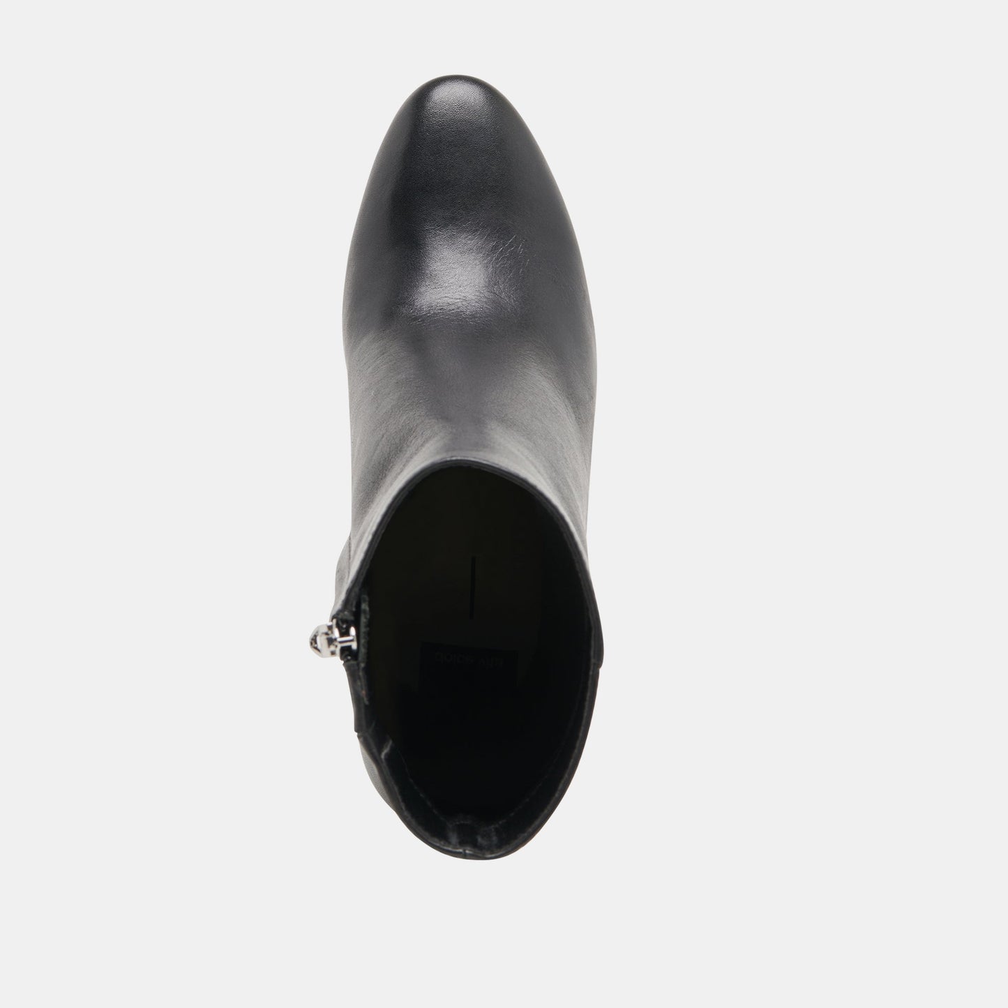 Suzy Wide Black Leather Booties - Dolce Vita