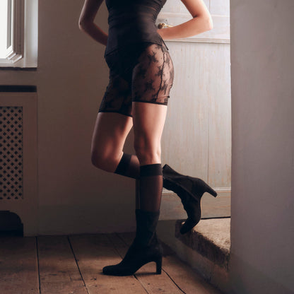 Roan Onyx Stella Suede Boots - Dolce Vita