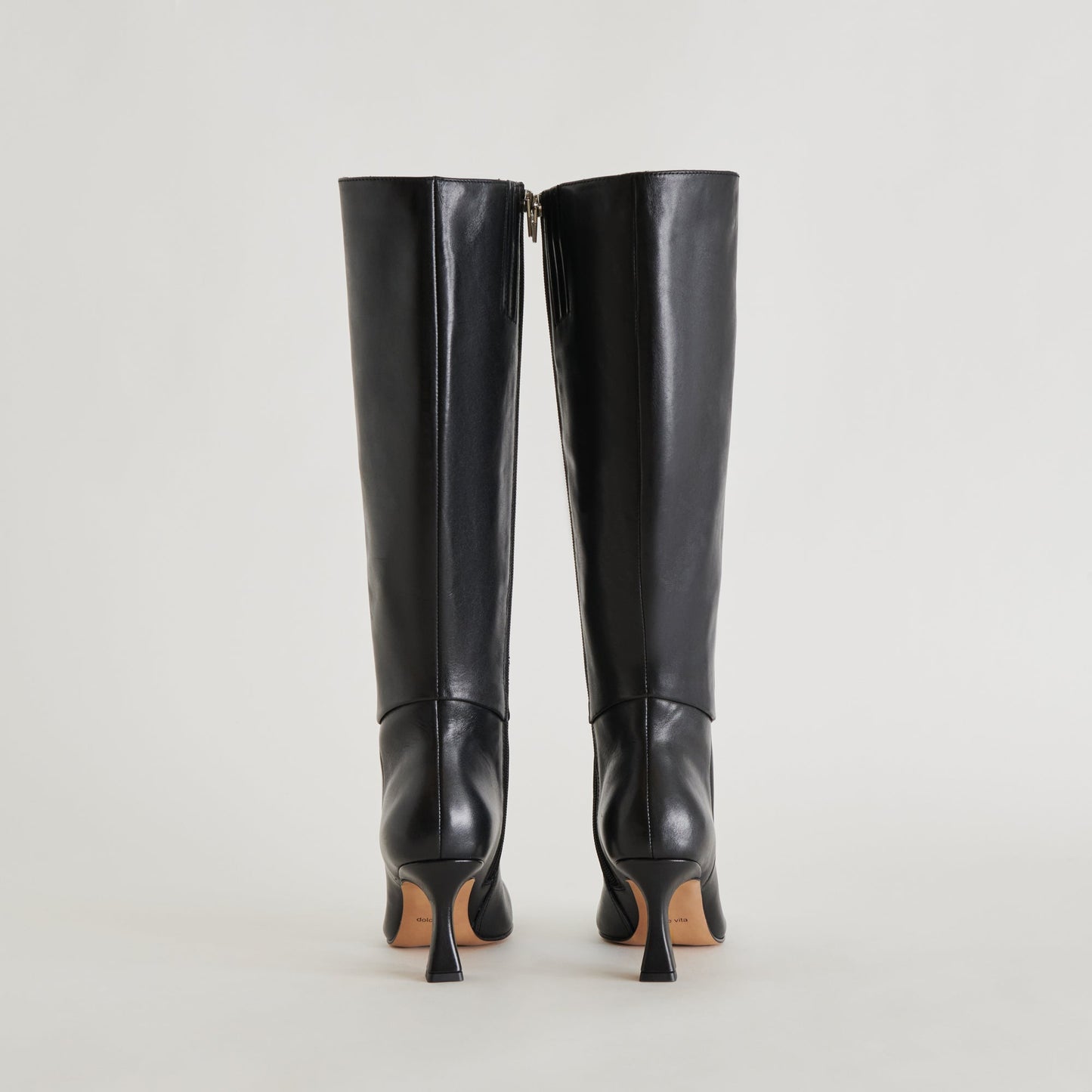 Gyra Extra Wide Calf Black Boots - Dolce Vita
