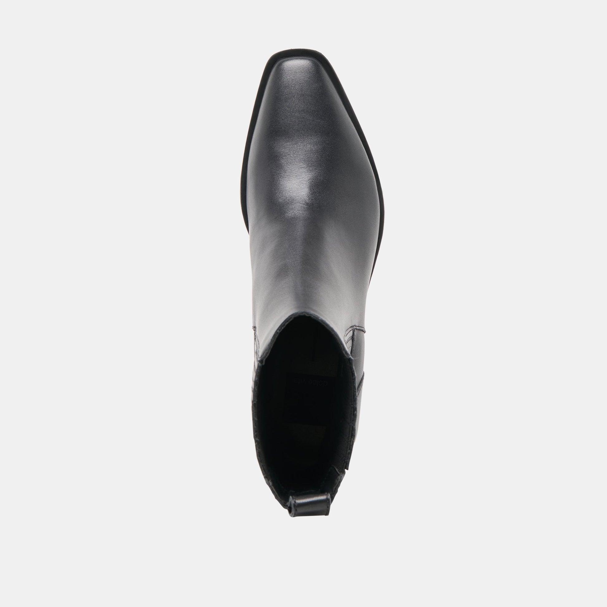 Faint H2O Waterproof Black Leather Booties - Dolce Vita