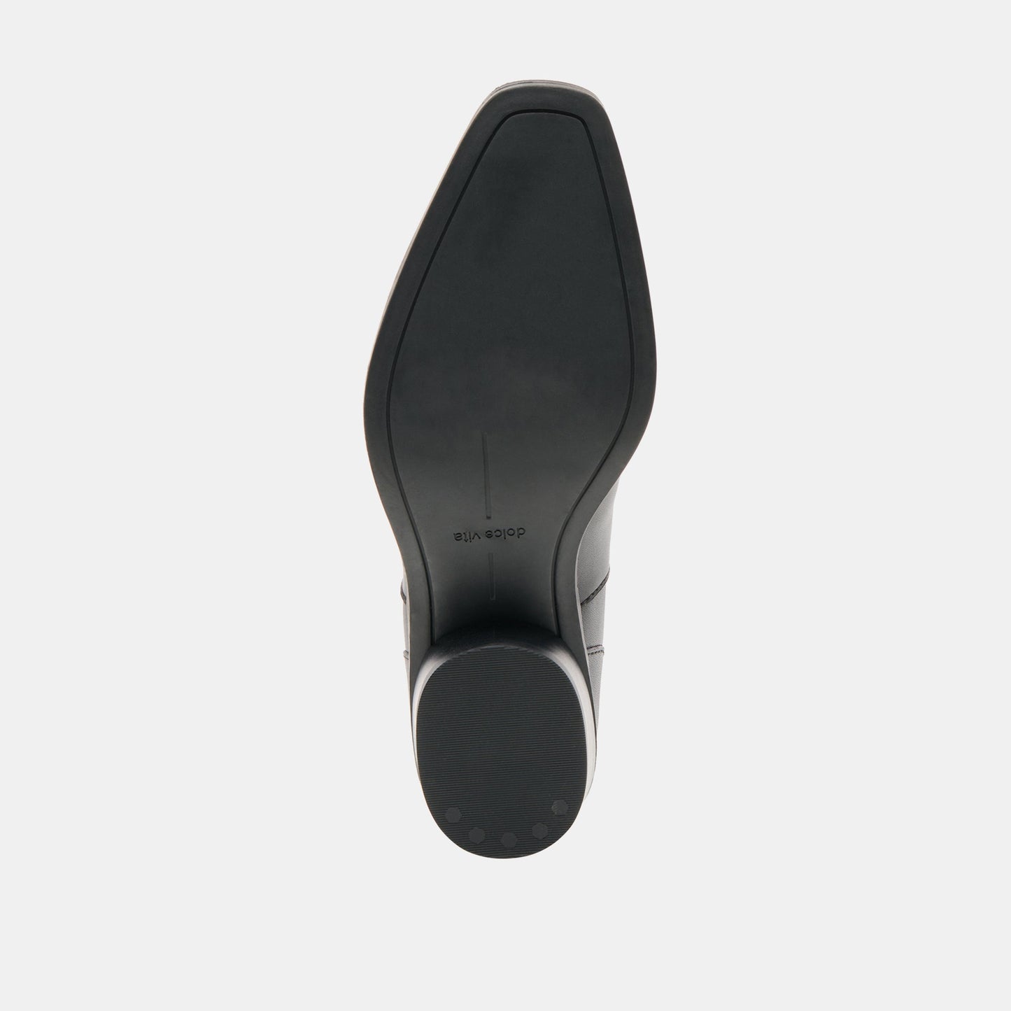 Faint H2O Waterproof Black Leather Booties - Dolce Vita