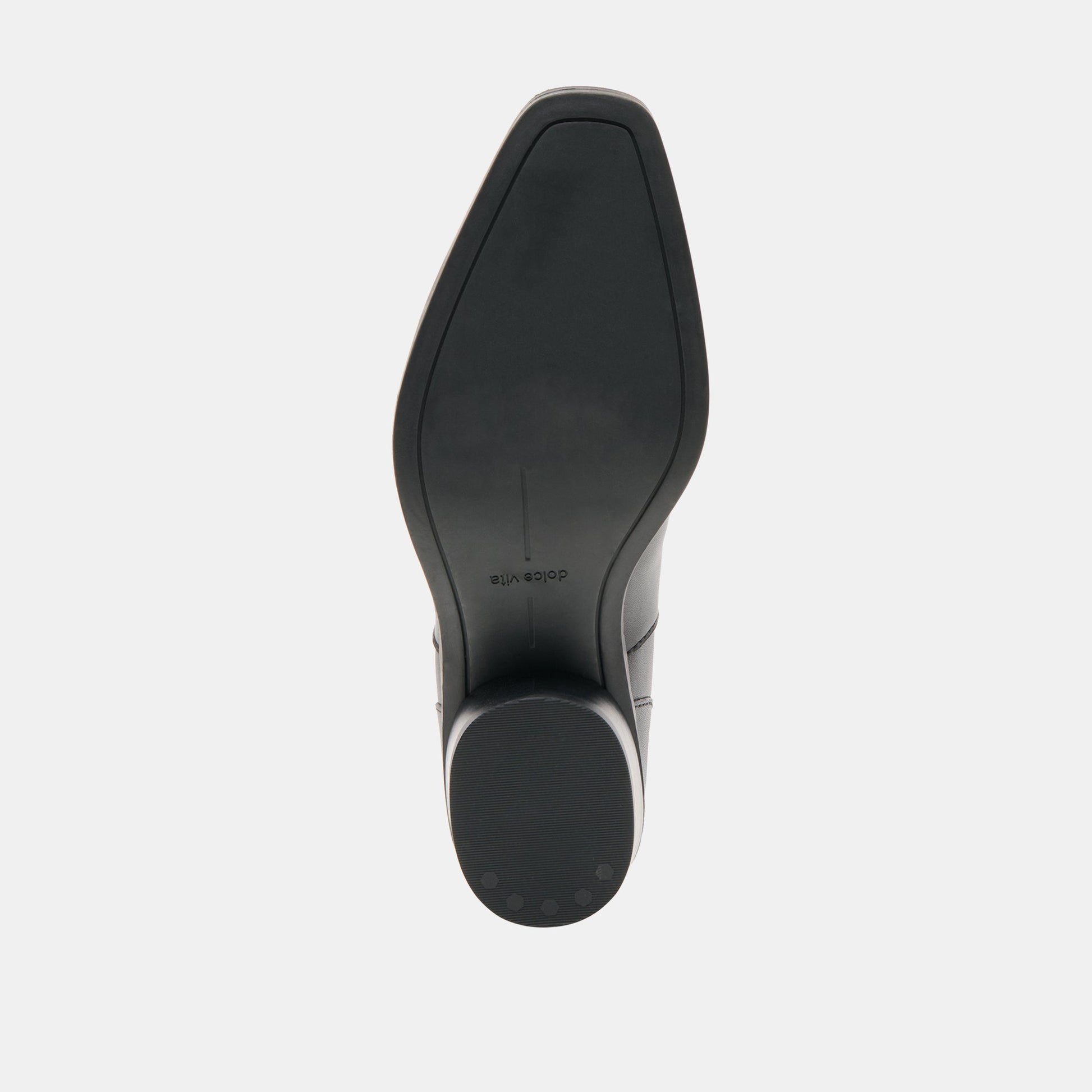 Faint H2O Waterproof Black Leather Booties - Dolce Vita