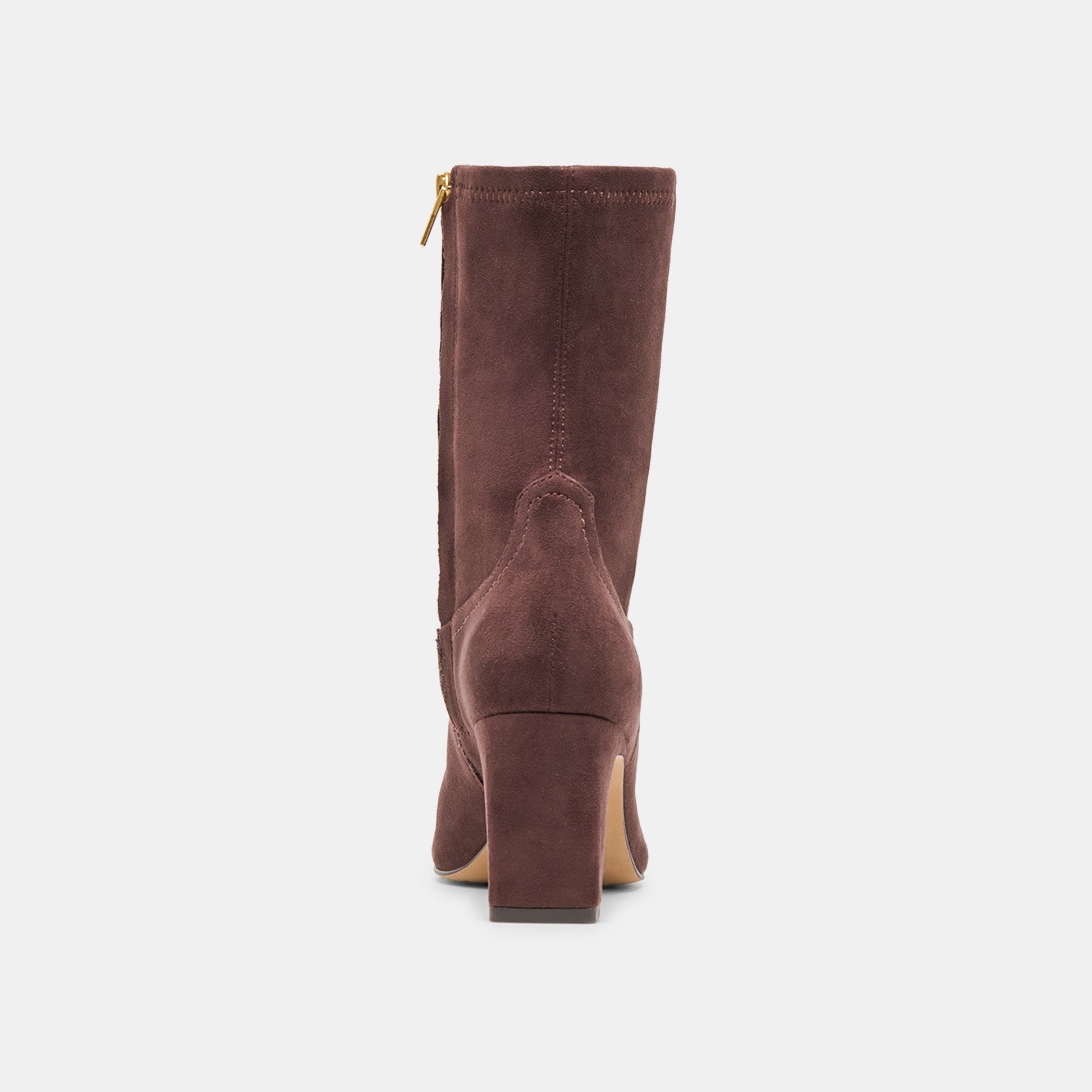 Roan Mahogany Stella Suede Boots - Dolce Vita