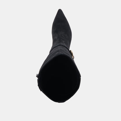 KINZY BOOTS ONYX SUEDE - Dolce Vita