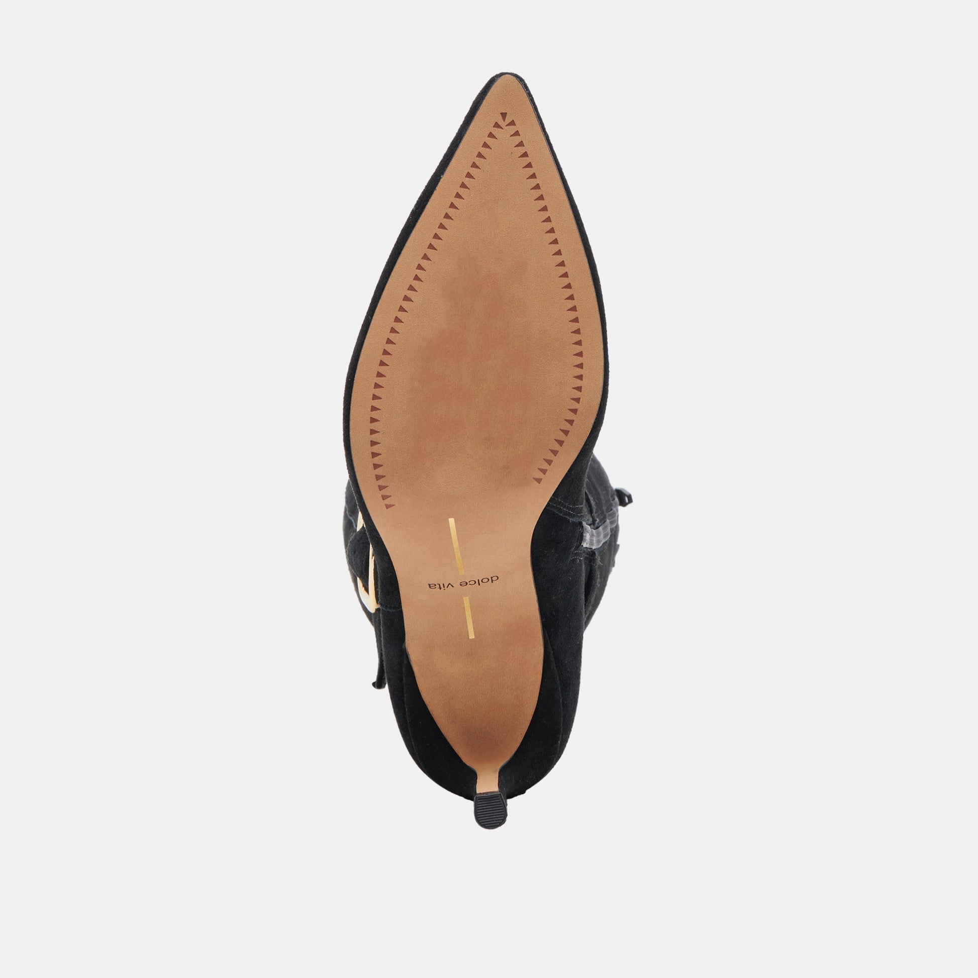 KINZY BOOTS ONYX SUEDE - Dolce Vita