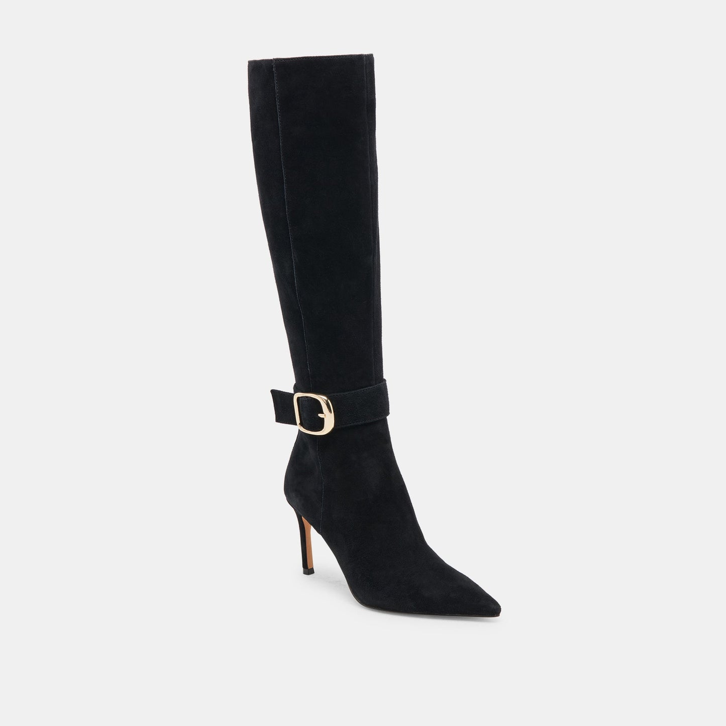 KINZY BOOTS ONYX SUEDE - Dolce Vita