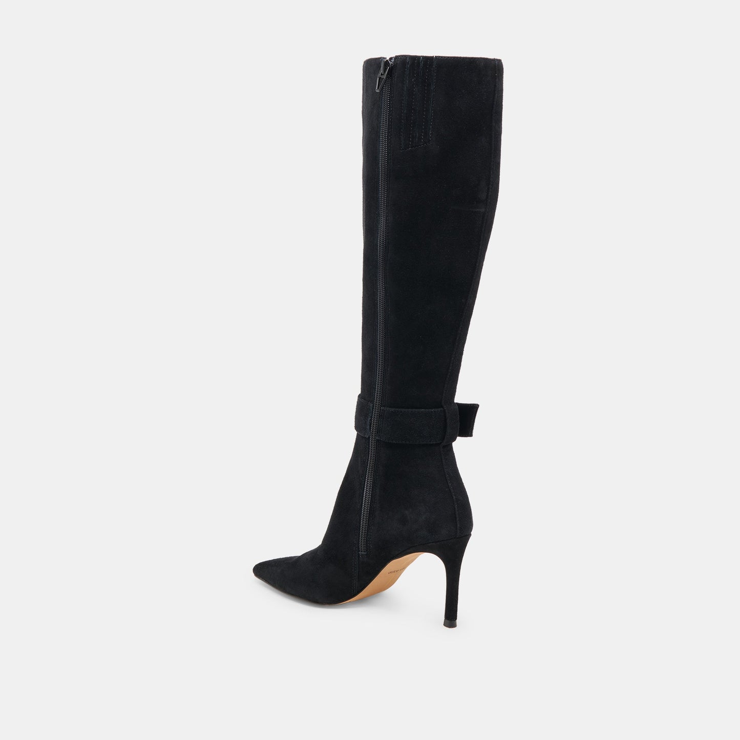 KINZY BOOTS ONYX SUEDE - Dolce Vita