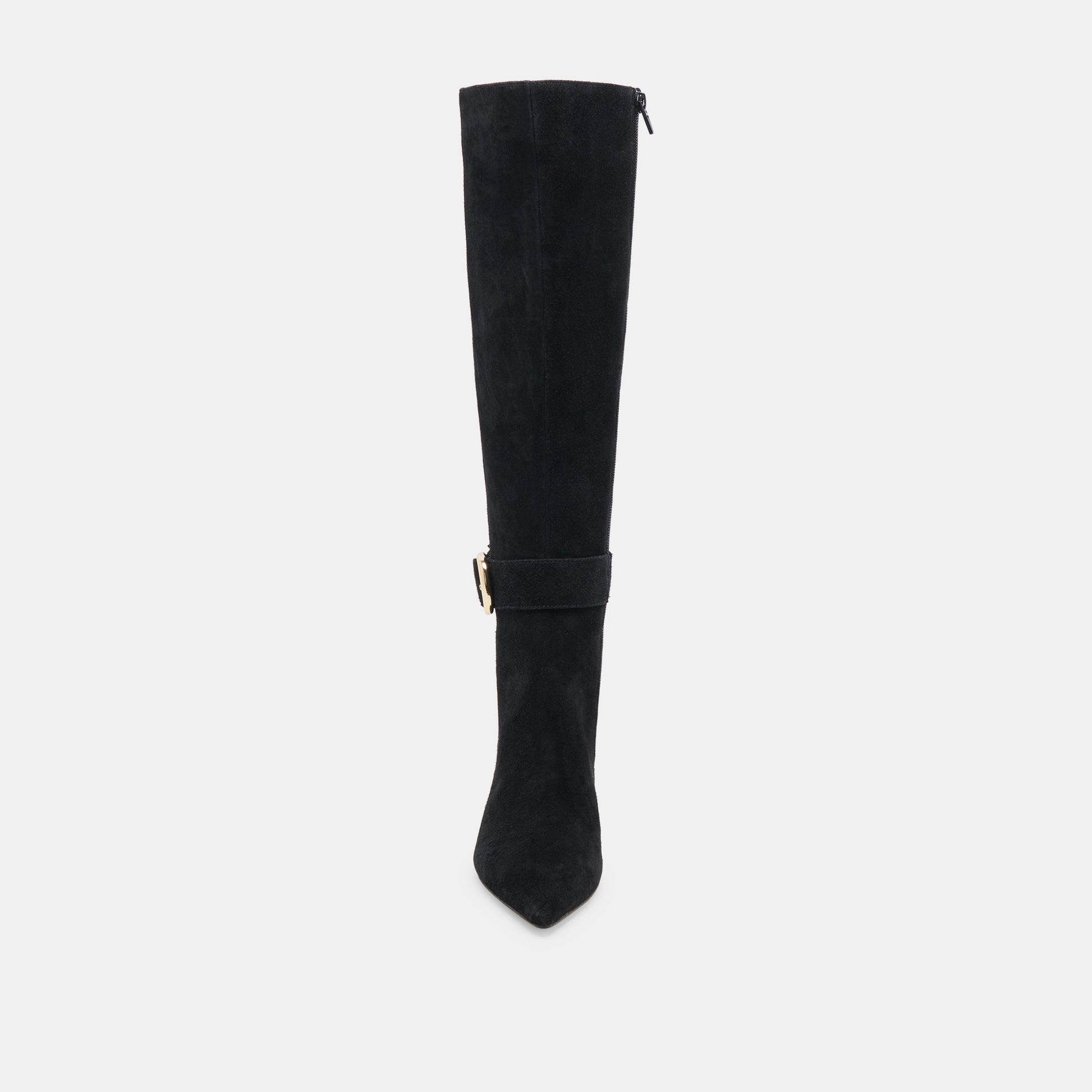 KINZY BOOTS ONYX SUEDE - Dolce Vita