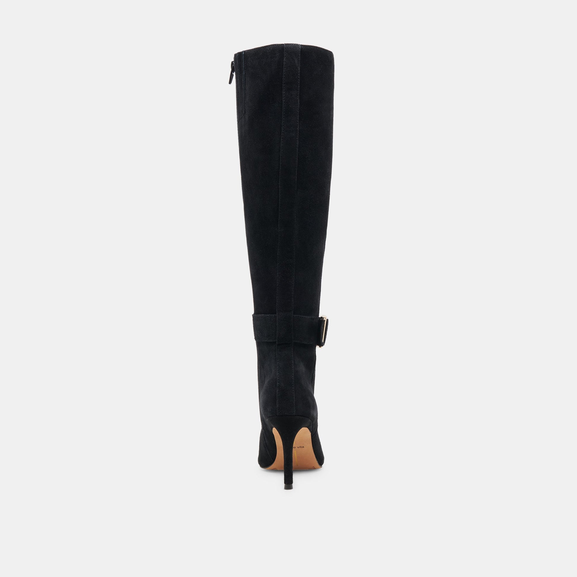 KINZY BOOTS ONYX SUEDE - Dolce Vita
