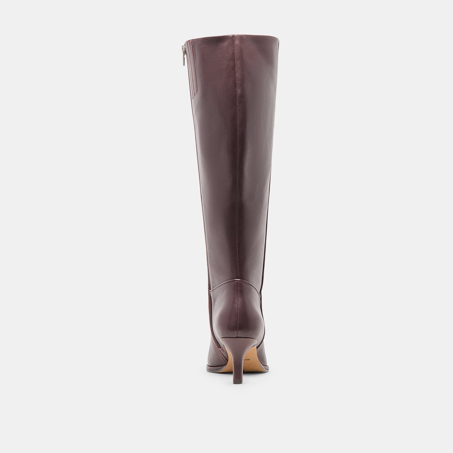 Aldy Mulberry Leather Boots - Dolce Vita
