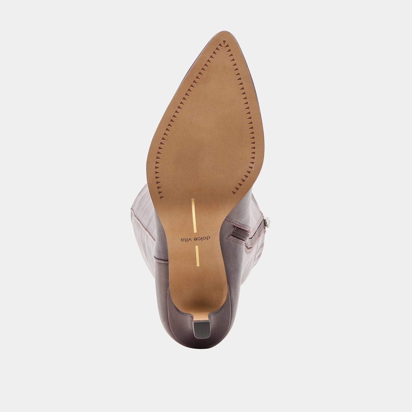 Aldy Mulberry Leather Boots - Dolce Vita