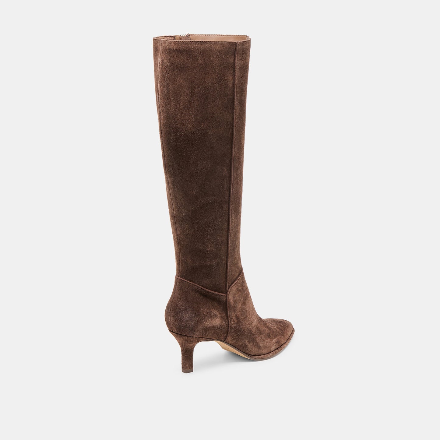 Aldy Dk Brown Suede Boots - Dolce Vita