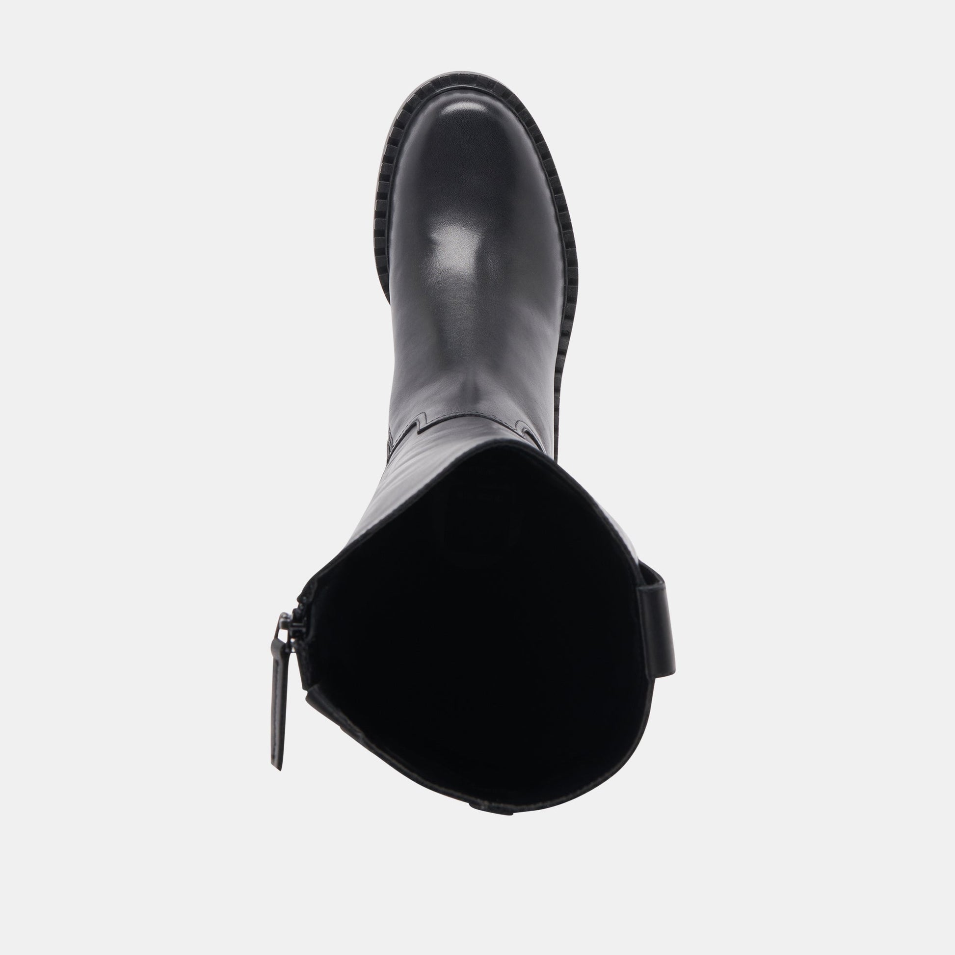 Glory H2O Waterproof Black Leather Wide Calf Boots - Dolce Vita