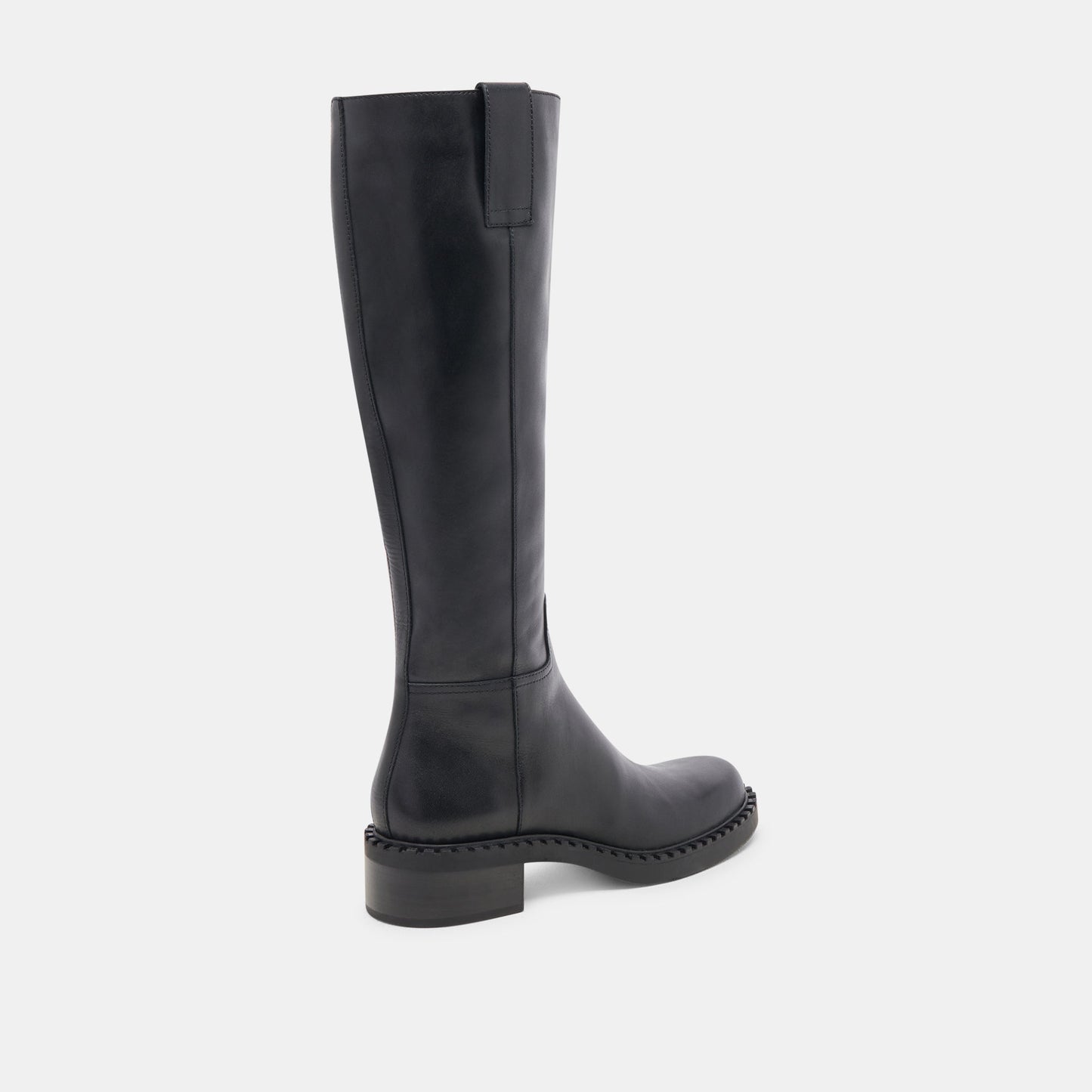 Glory H2O Waterproof Black Leather Wide Calf Boots - Dolce Vita