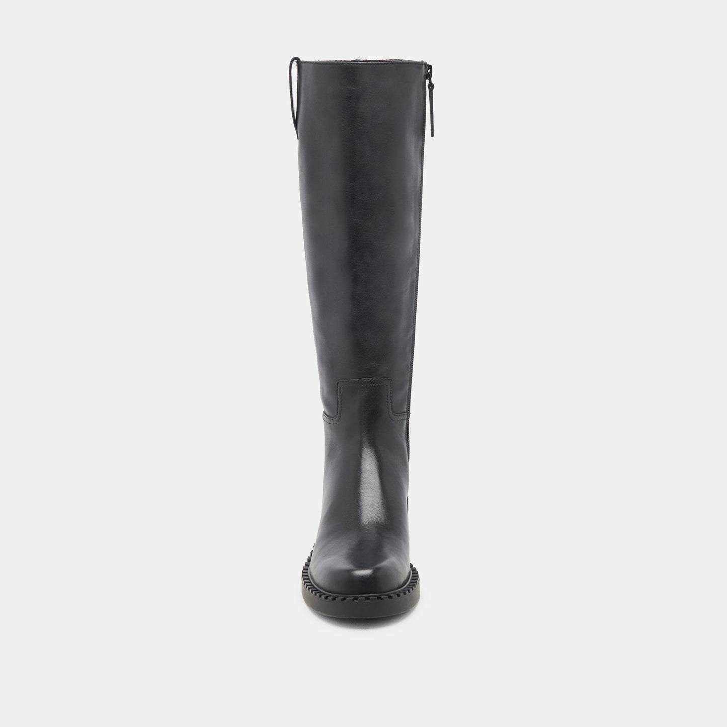 Glory H2O Waterproof Black Leather Wide Calf Boots - Dolce Vita