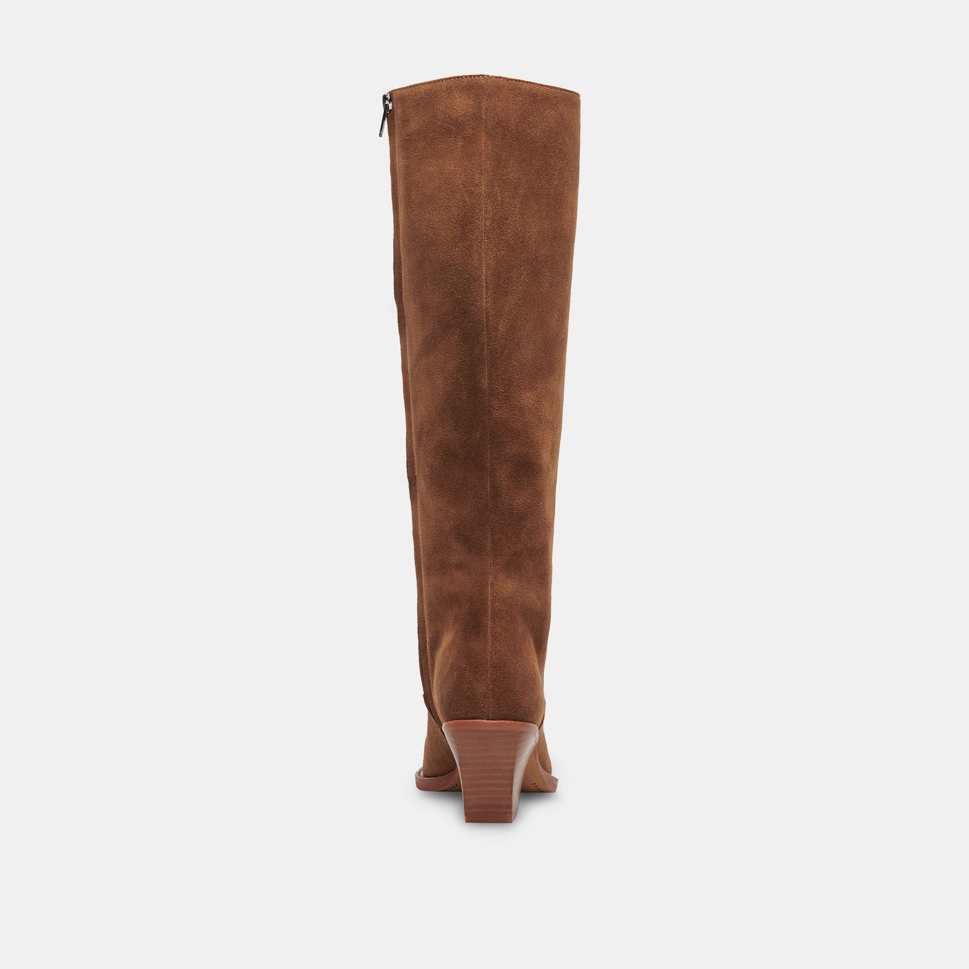 Raj Extra Wide Calf Brown Suede Boots - Dolce Vita