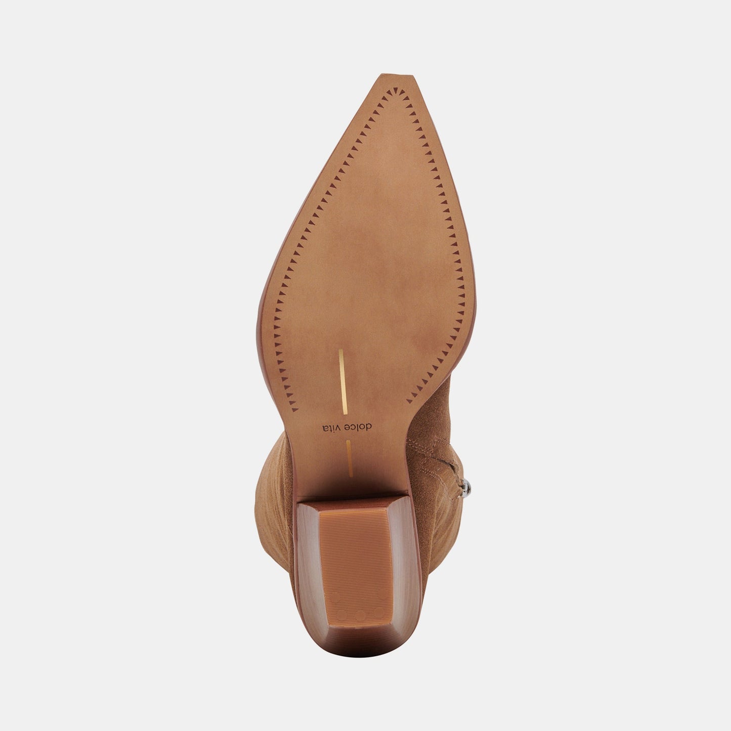 Raj Extra Wide Calf Brown Suede Boots - Dolce Vita