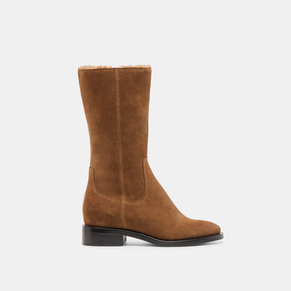 Kedra H2O Chestnut Suede Boots - Dolce Vita