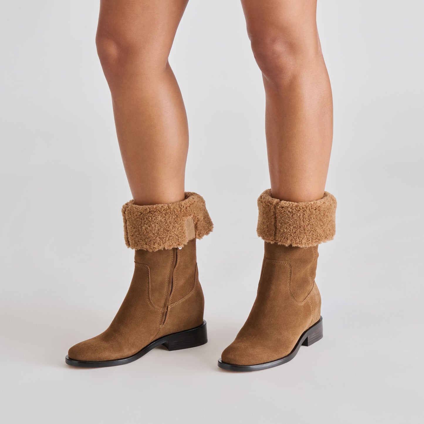 Kedra H2O Chestnut Suede Boots - Dolce Vita