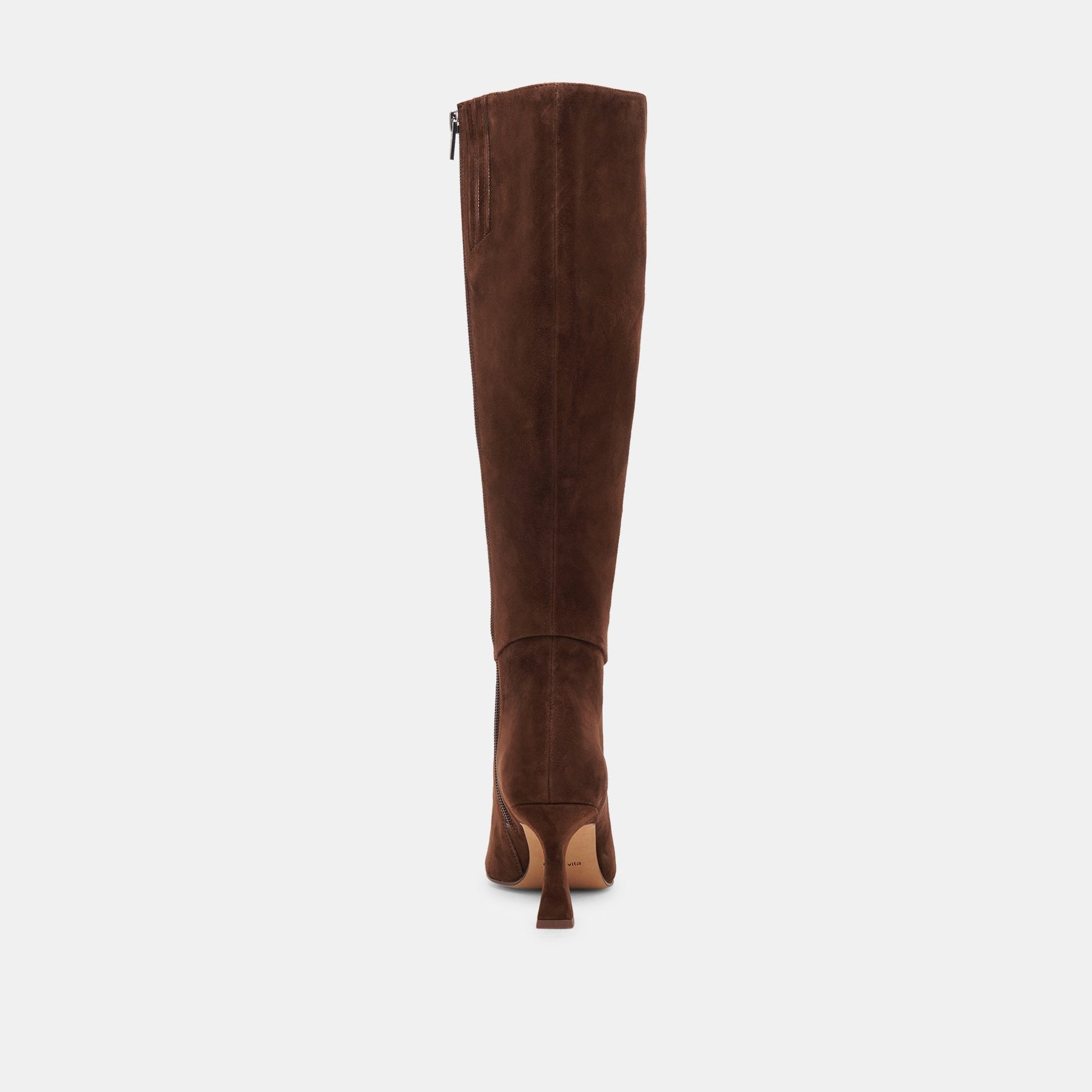 GYRA BOOTS DK BROWN SUEDE - Dolce Vita