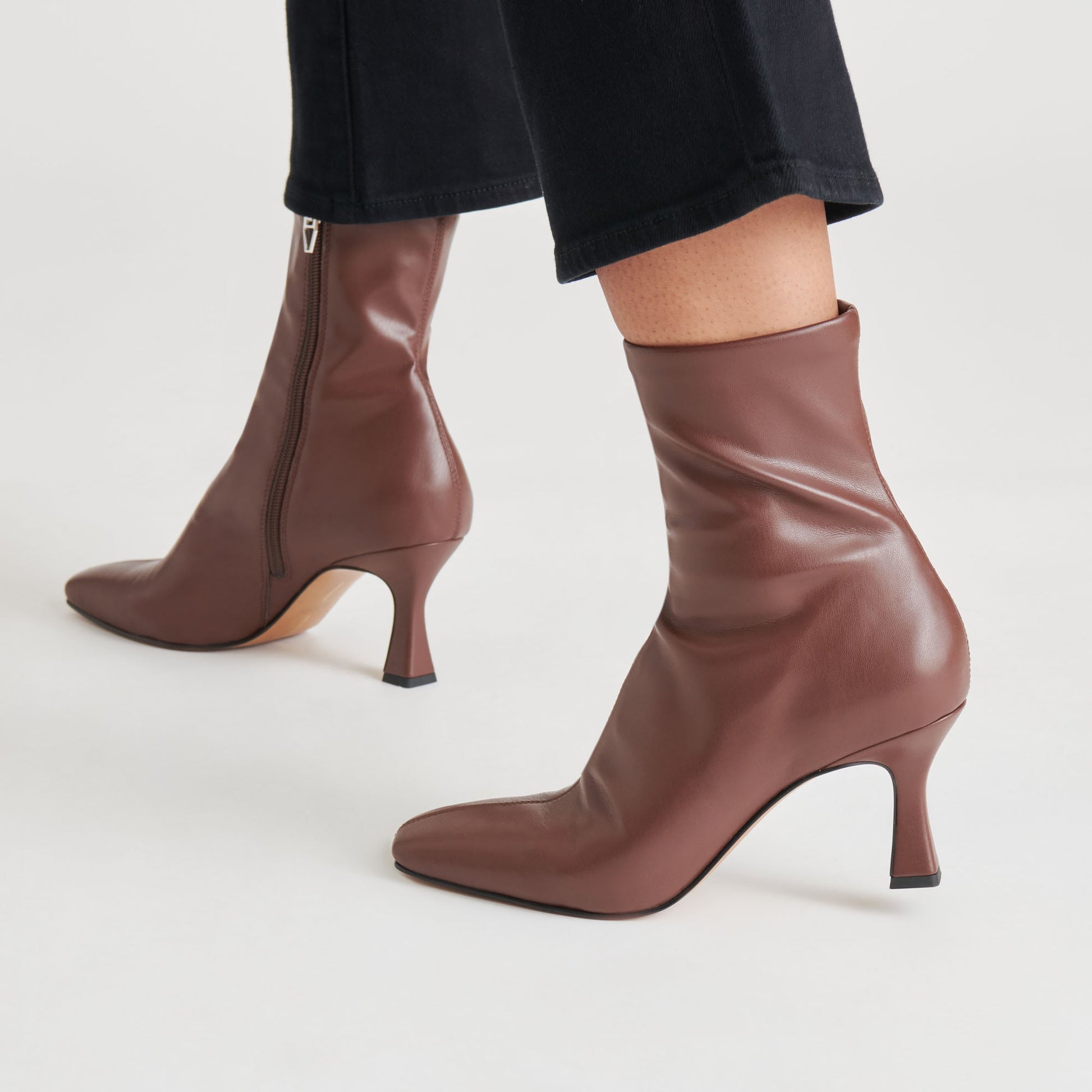 GLAMOR BOOTS CHOCOLATE STELLA - Dolce Vita