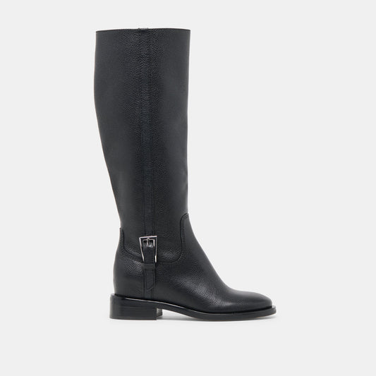 Kilian H2O Waterproof Black Leather Boots - Dolce Vita