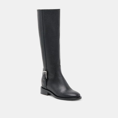 Kilian H2O Waterproof Black Leather Boots - Dolce Vita