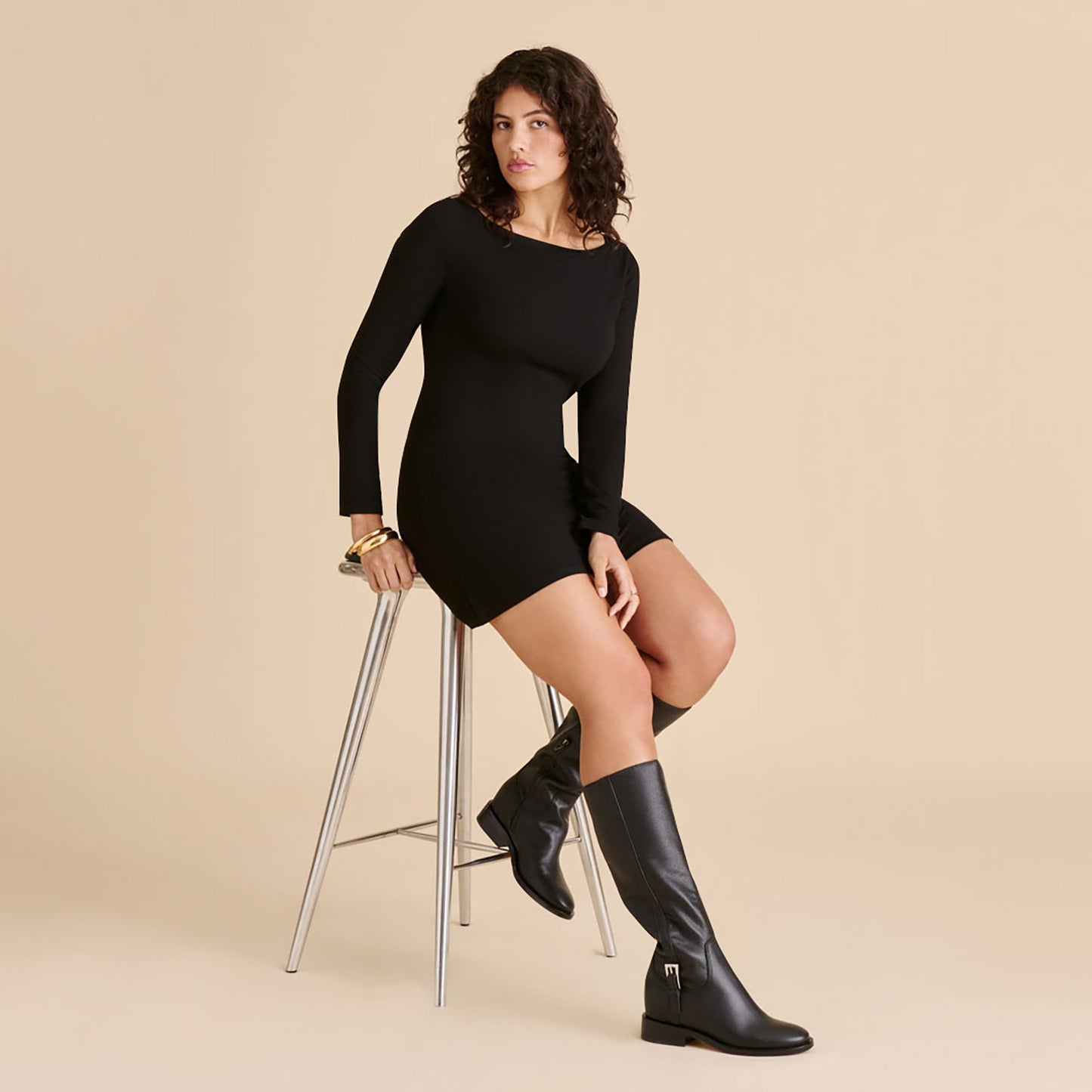 Kilian H2O Waterproof Black Leather Boots - Dolce Vita