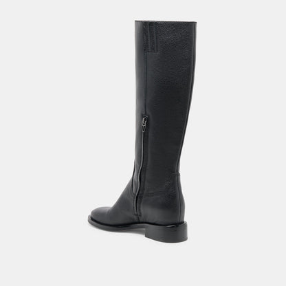 Kilian H2O Waterproof Black Leather Boots - Dolce Vita